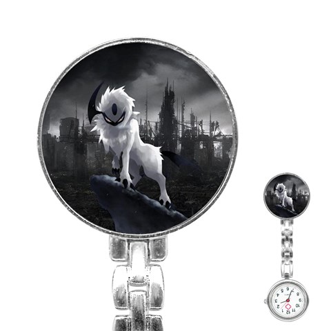 Wolf Stainless Steel Nurses Watch from ArtsNow.com Front