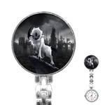 Wolf Stainless Steel Nurses Watch
