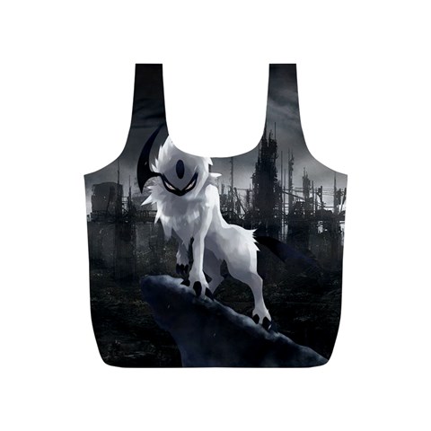Wolf Full Print Recycle Bag (S) from ArtsNow.com Back