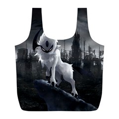 Wolf Full Print Recycle Bag (L) from ArtsNow.com Back