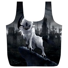 Wolf Full Print Recycle Bag (XL) from ArtsNow.com Back