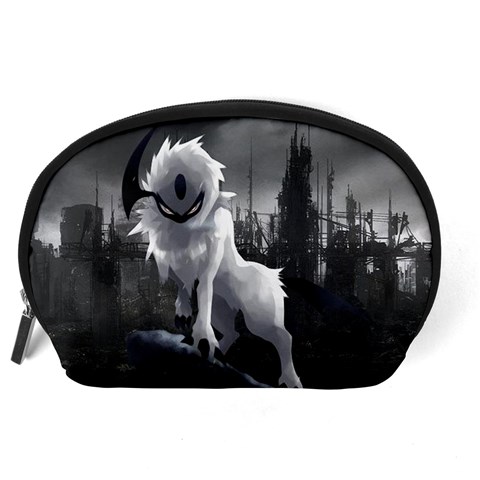 Wolf Accessory Pouch (Large) from ArtsNow.com Back