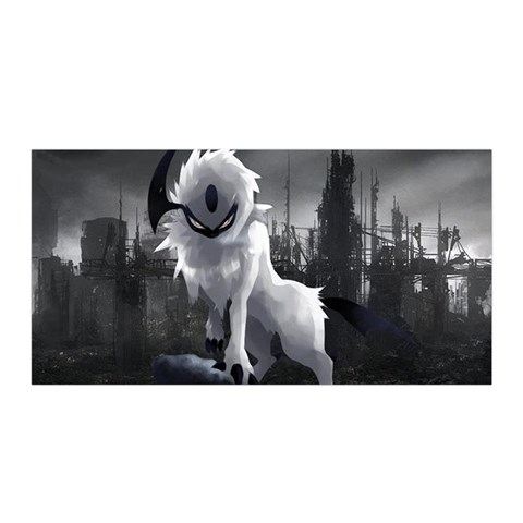 Wolf Satin Wrap from ArtsNow.com Front