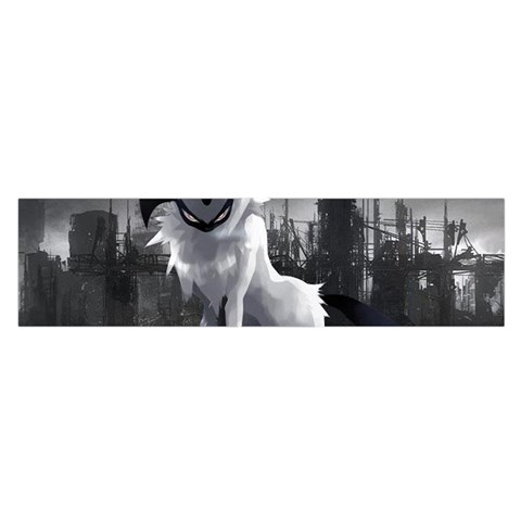 Wolf Satin Scarf (Oblong) from ArtsNow.com Front
