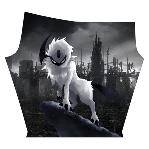 Wolf Yoga Cropped Leggings from ArtsNow.com Right