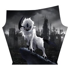Wolf Yoga Cropped Leggings from ArtsNow.com Left