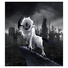 Wolf Drawstring Pouch (XXL) from ArtsNow.com Back