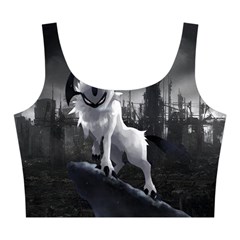 Wolf Midi Sleeveless Dress from ArtsNow.com Top Front