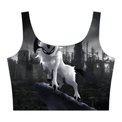 Wolf Midi Sleeveless Dress from ArtsNow.com Top Back
