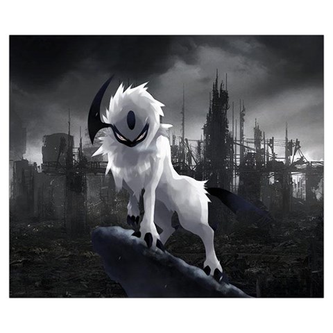 Wolf Medium Tote Bag from ArtsNow.com Front