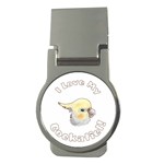 Love My Cockatiel Money Clip (Round)