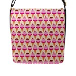 Image Flap Closure Messenger Bag (L)