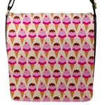 Image Flap Closure Messenger Bag (S)