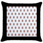 Image Throw Pillow Case (Black)
