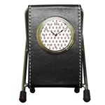 Image Pen Holder Desk Clock