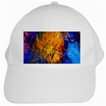 Abstract Paintings White Cap