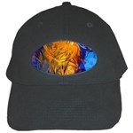 Abstract Paintings Black Cap