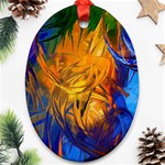 Abstract Paintings Ornament (Oval)