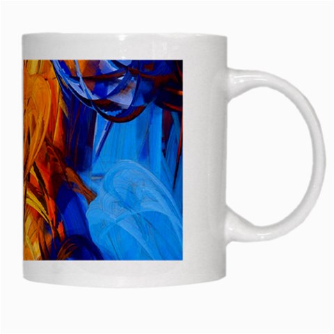 Abstract Paintings White Mug from ArtsNow.com Right