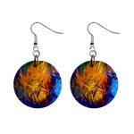 Abstract Paintings 1  Button Earrings