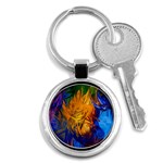 Abstract Paintings Key Chain (Round)