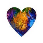 Abstract Paintings Magnet (Heart)