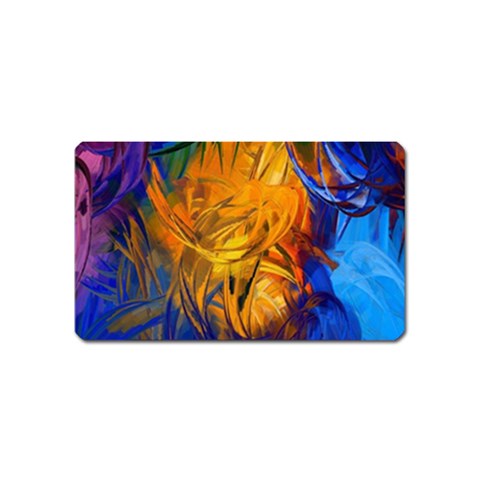 Abstract Paintings Magnet (Name Card) from ArtsNow.com Front