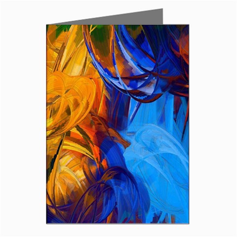 Abstract Paintings Greeting Cards (Pkg of 8) from ArtsNow.com Left