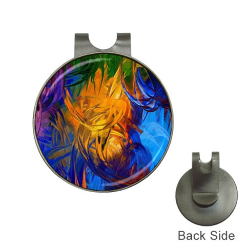 Abstract Paintings Golf Ball Marker Hat Clip from ArtsNow.com Front