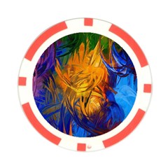 Abstract Paintings Poker Chip Card Guard (10 pack) from ArtsNow.com Back