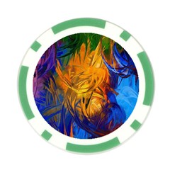 Abstract Paintings Poker Chip Card Guard (10 pack) from ArtsNow.com Back