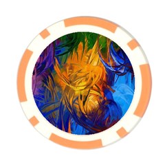 Abstract Paintings Poker Chip Card Guard (10 pack) from ArtsNow.com Back