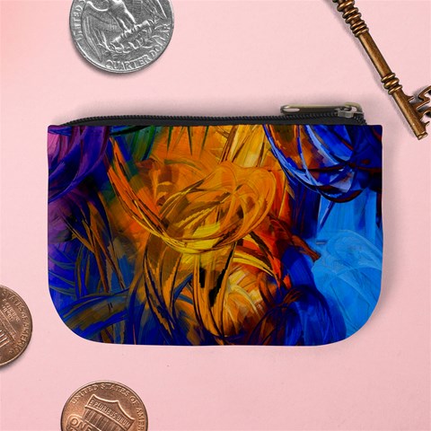 Abstract Paintings Mini Coin Purse from ArtsNow.com Back