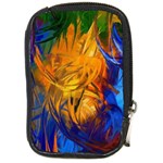 Abstract Paintings Compact Camera Leather Case