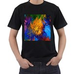 Abstract Paintings Men s T-Shirt (Black)