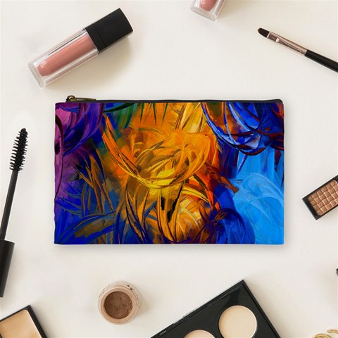 Abstract Paintings Cosmetic Bag (Medium) from ArtsNow.com Front