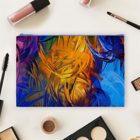 Abstract Paintings Cosmetic Bag (Large) from ArtsNow.com Front