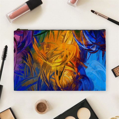 Abstract Paintings Cosmetic Bag (Large) from ArtsNow.com Front