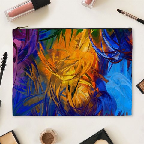 Abstract Paintings Cosmetic Bag (XL) from ArtsNow.com Front