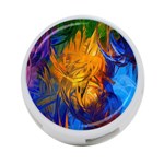 Abstract Paintings 4-Port USB Hub (Two Sides)