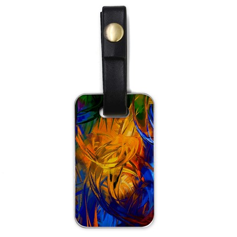 Abstract Paintings Luggage Tag (one side) from ArtsNow.com Front