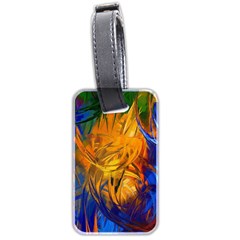 Abstract Paintings Luggage Tag (two sides) from ArtsNow.com Front