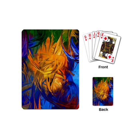 Abstract Paintings Playing Cards (Mini) from ArtsNow.com Back