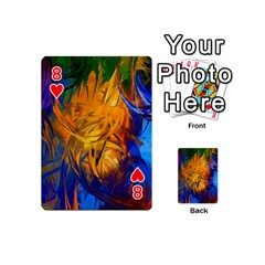 Abstract Paintings Playing Cards 54 (Mini) from ArtsNow.com Front - Heart8