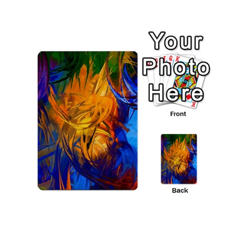 Abstract Paintings Playing Cards 54 (Mini) from ArtsNow.com Back