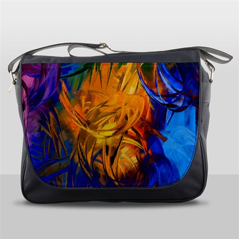 Abstract Paintings Messenger Bag from ArtsNow.com Front