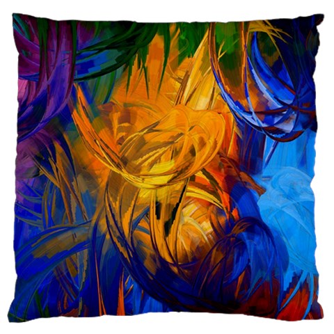 Abstract Paintings Large Cushion Case (Two Sides) from ArtsNow.com Front