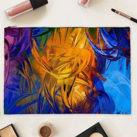 Abstract Paintings Cosmetic Bag (XXL) from ArtsNow.com Front