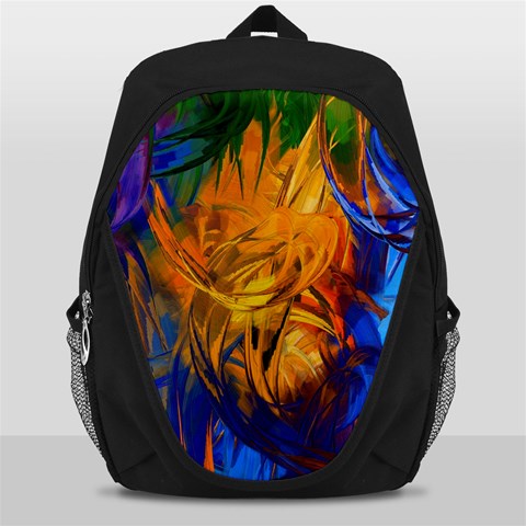 Abstract Paintings Backpack Bag from ArtsNow.com Front