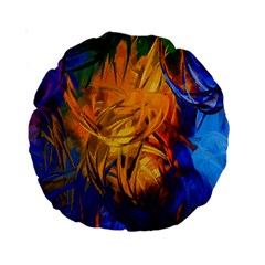 Abstract Paintings Standard 15  Premium Round Cushion  from ArtsNow.com Front